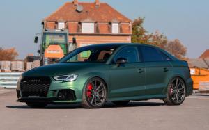 Audi RS3 Sedan on Vossen Wheels (VPS-301) 2018 года